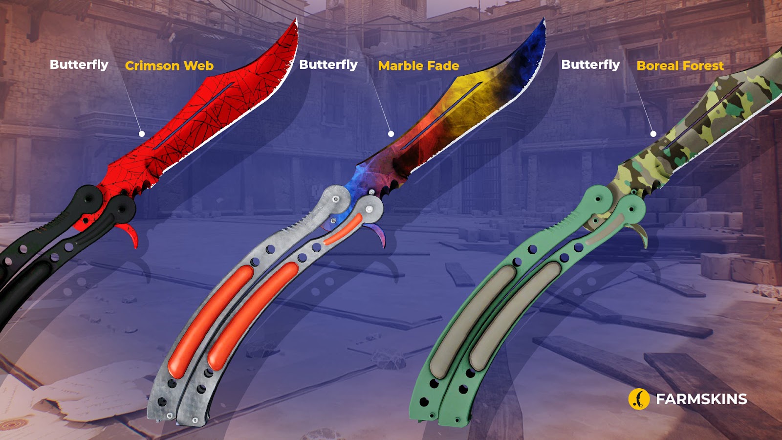 CS2 Butterfly knife 