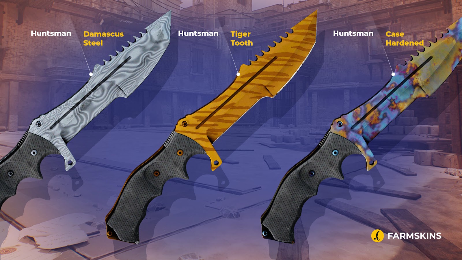 CS2 Huntsman knife 