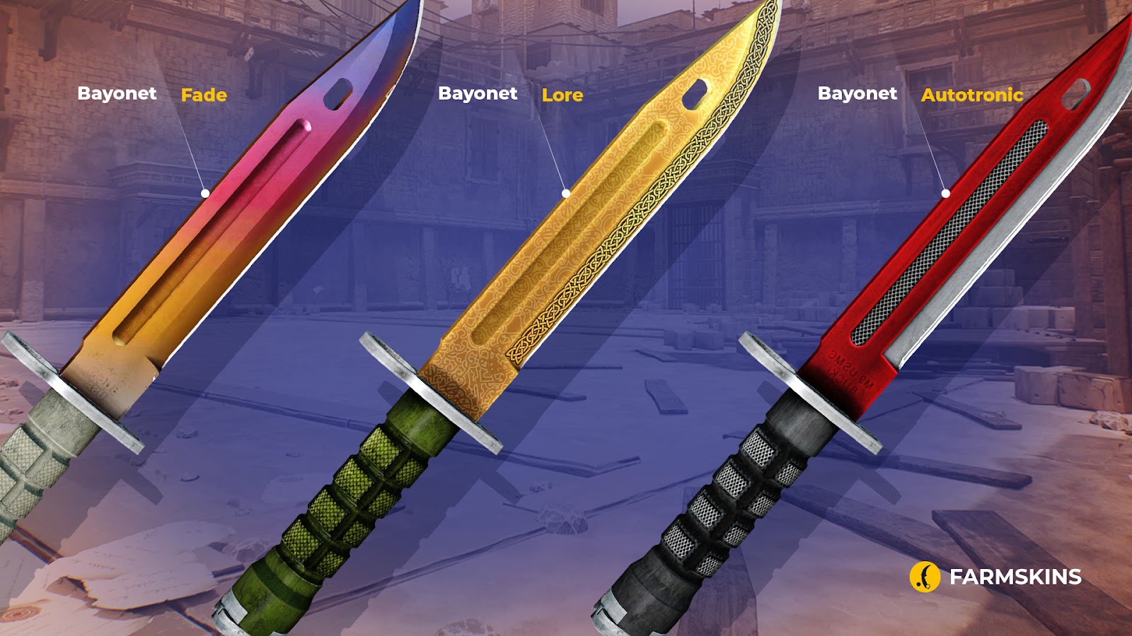 CS2 knife Bayonet