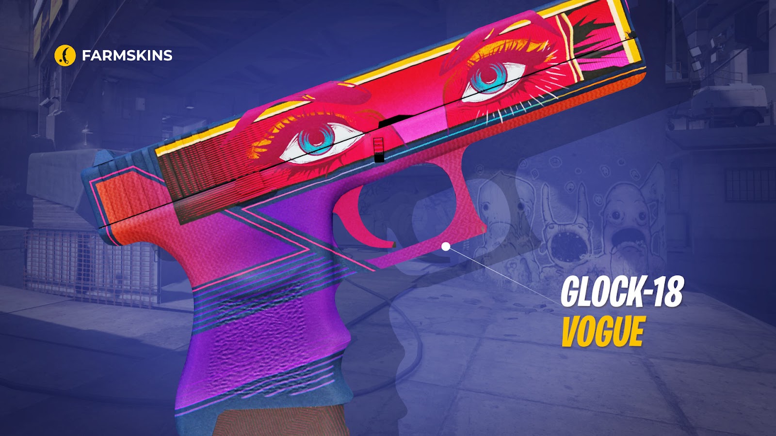 Glock-18 Vogue CS2 skin