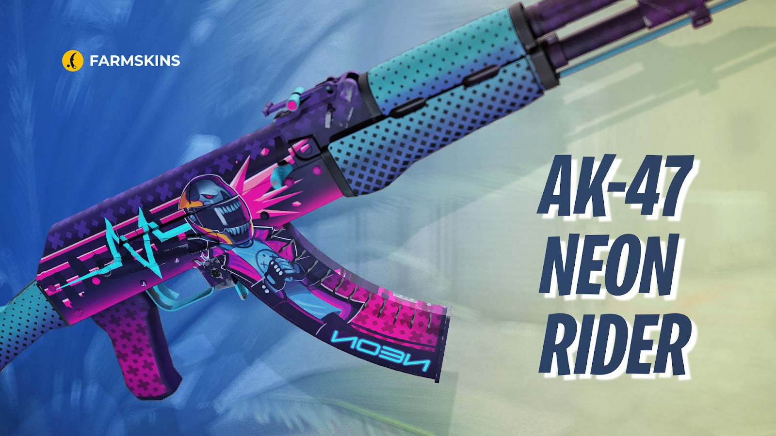 AK-47 Neon Rider CS2 skin