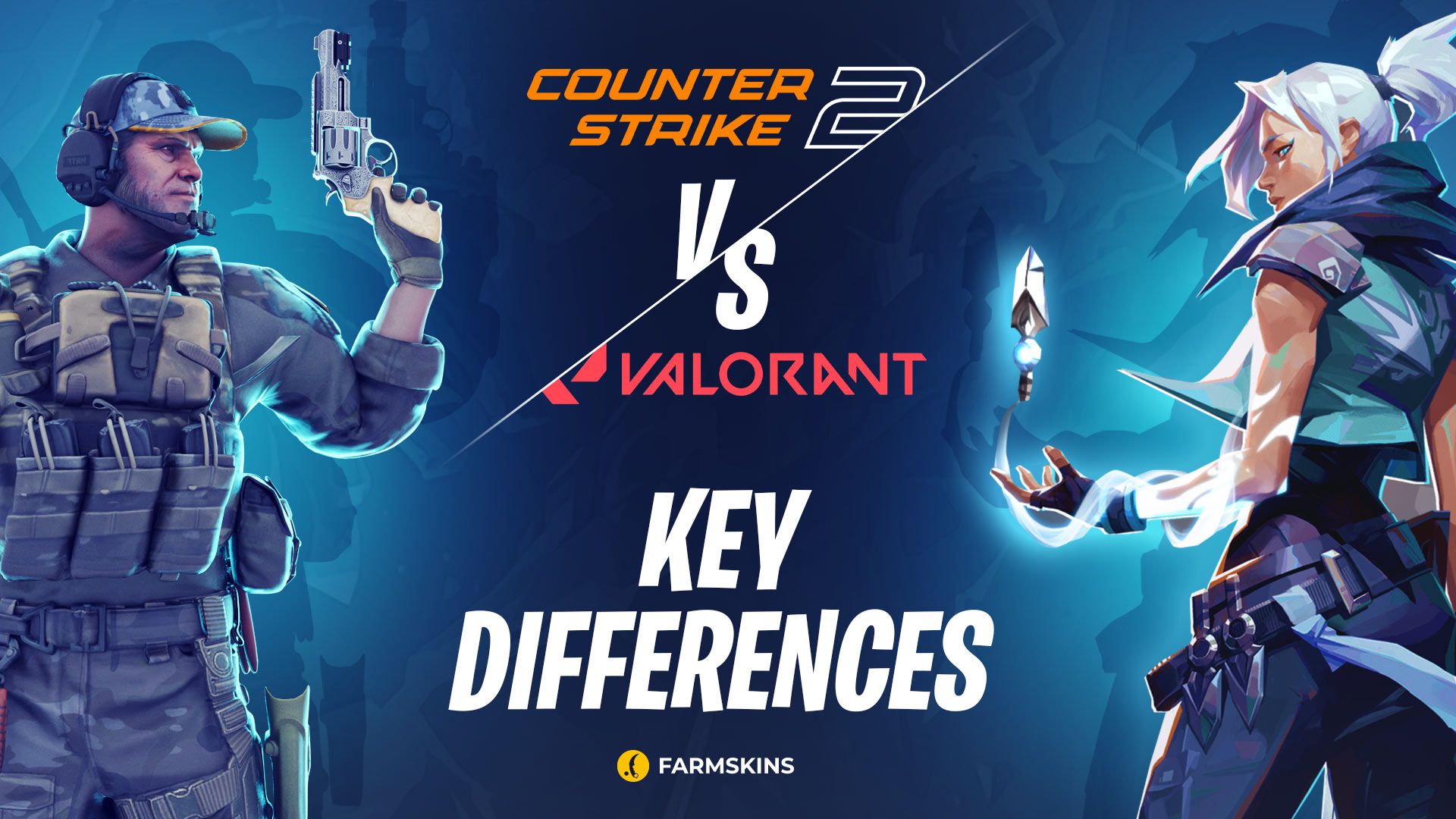 CS2 vs Valorant