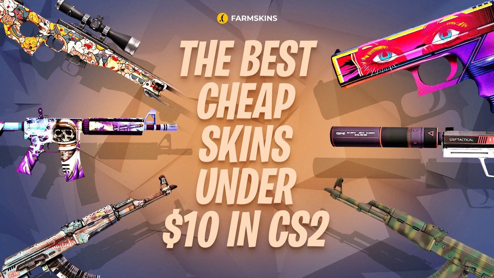 the best cheap skins in CS2