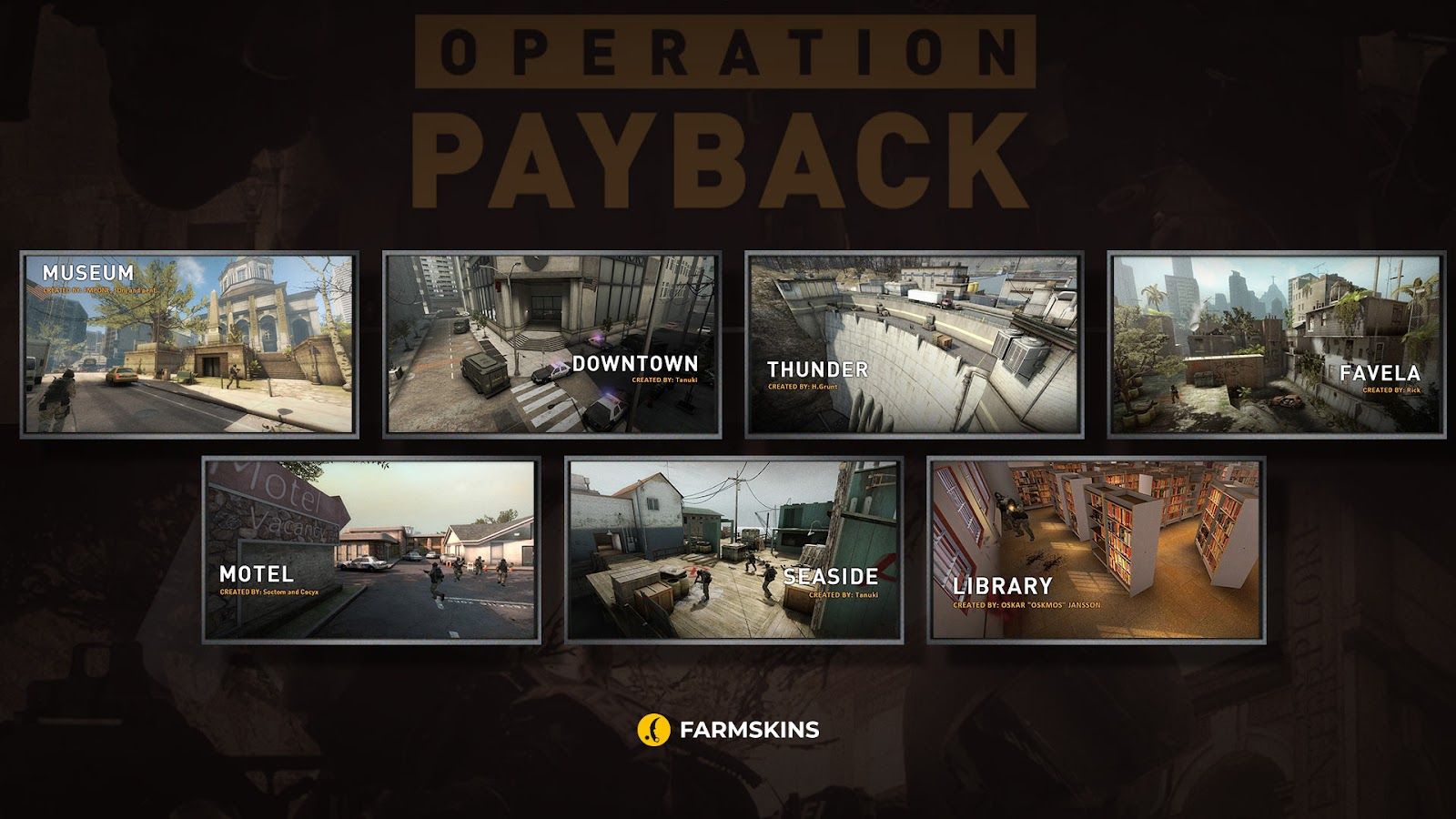  Payback maps in CS:GO 