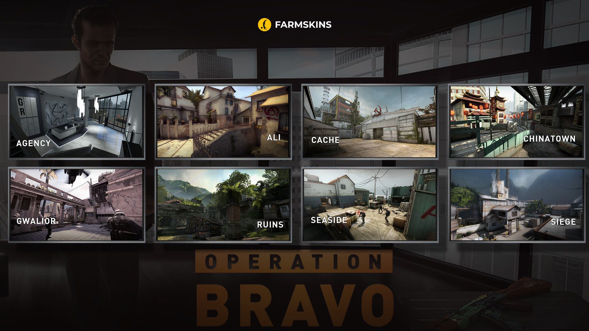 maps operation Bravo