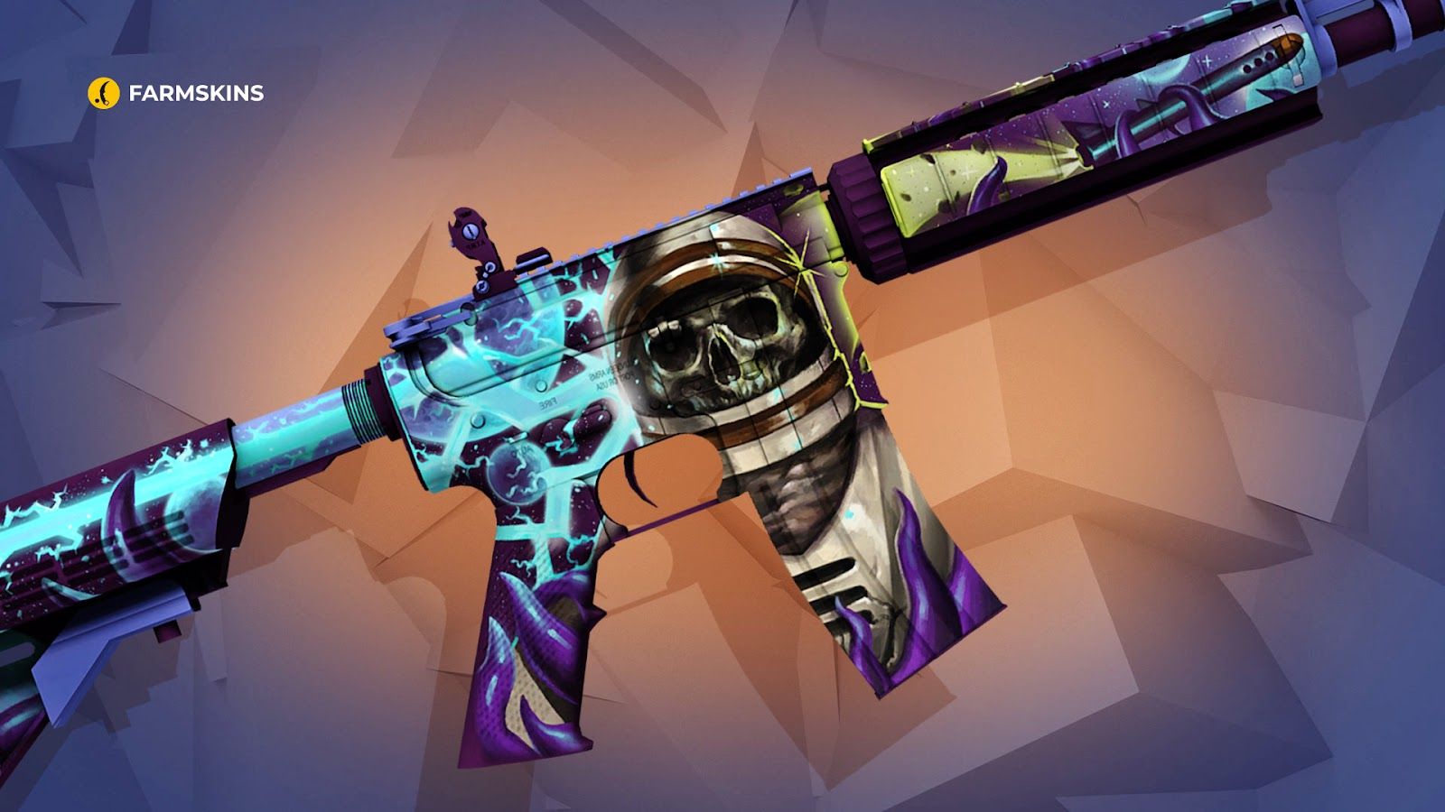 M4A4 Desolate Space CS2 skin