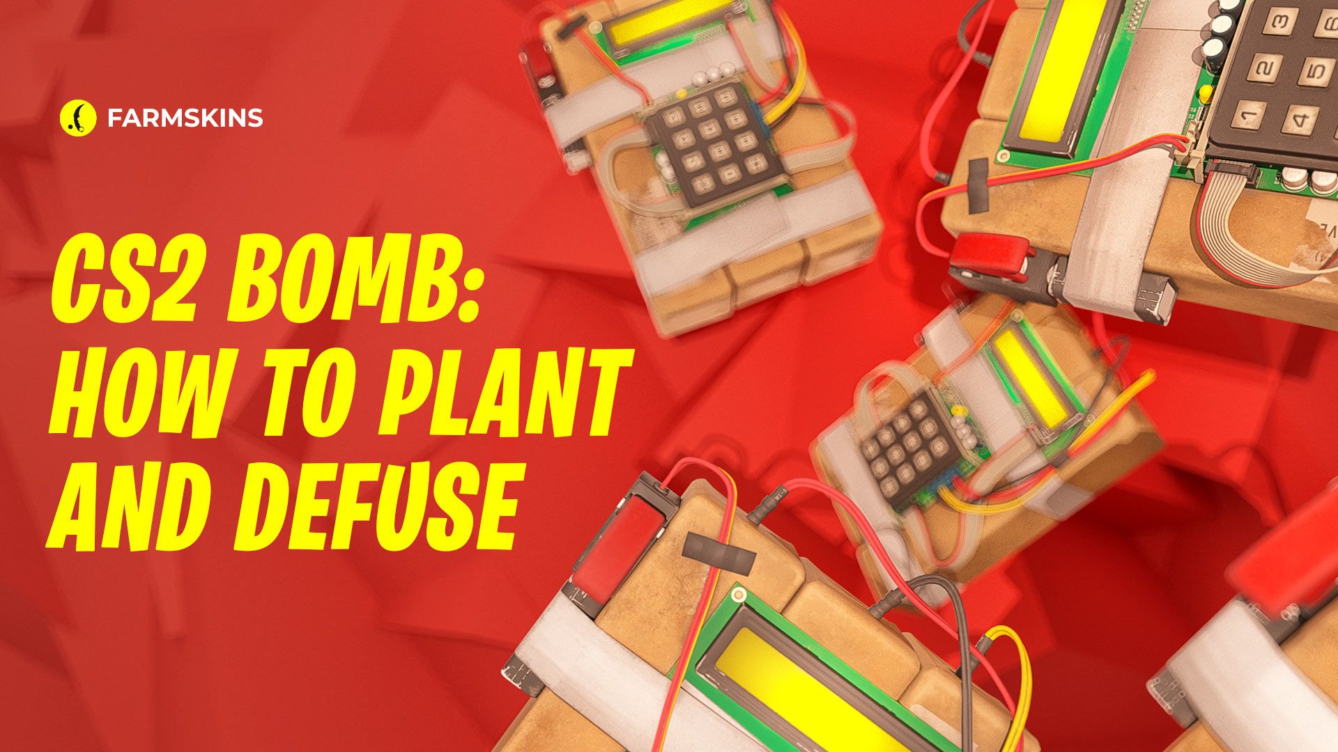 how to plant and defuse CS2 bomb